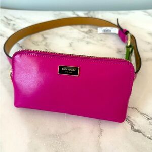 Kate Spade genuine leather adjustable belt bag. So cute for the spring!